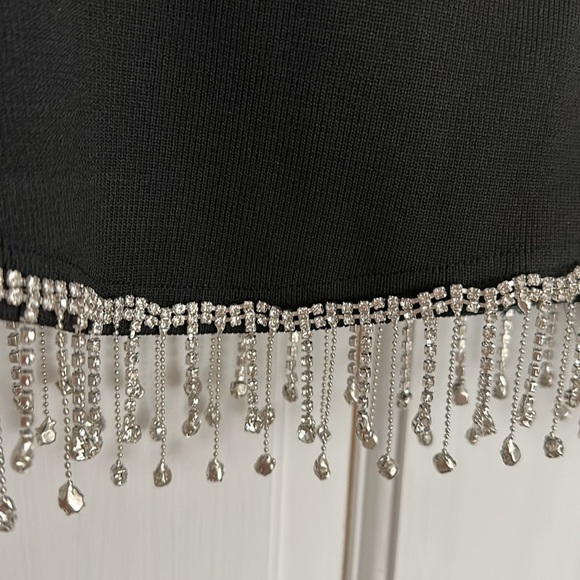 Rhinestones crop top - Picture 2 of 4